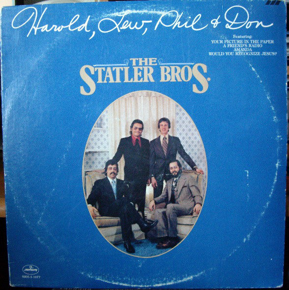 Statler Bros.The ‎– Harold, Lew, Phil & Don - 1976- Folk Country (vinyl)