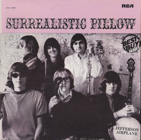 Jefferson Airplane ‎– Surrealistic Pillow -1967- Psychedelic Rock NM