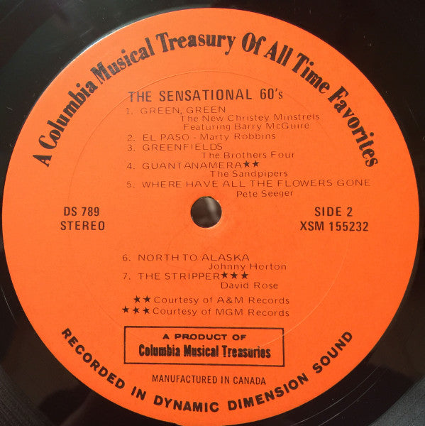 Various – The Sensational 60’s (Pop / Folk / Country, Vinyl 2×LP) P2S‑5590