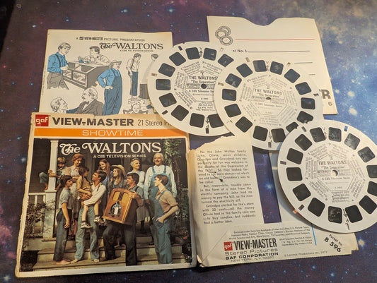 View-Master The Waltons CBS TV - 3 reels B 596
