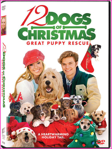 12 Dogs of Christmas: Great Puppy Rescue Dvd - New Sealed