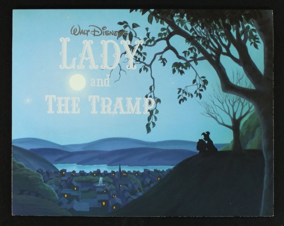 Walt Disney - Commemorative- 4 Lithographs - Lady & the Tramp