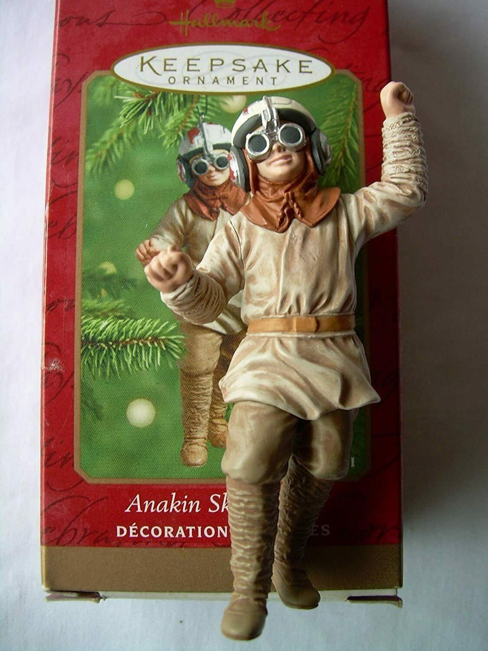 2001 Hallmark Keepsake Ornament Star Wars Episode 1 Anakin Skywalker NIP