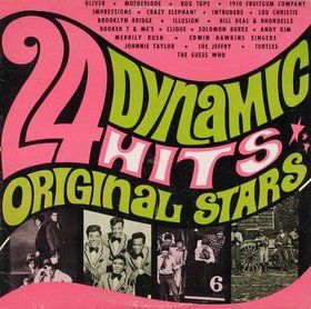 24 Dynamic Hits - Original Stars -The Turtles,Guess Who,Booker T & The MG's (Clearance Vinyl) Overstocked