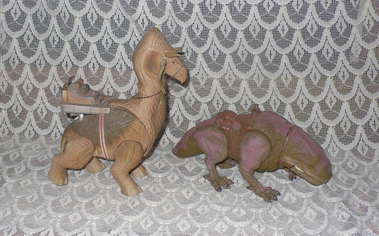 Star Wars -1997 Kenner Ronto Beast & Dewback Action Figure Lot of 2