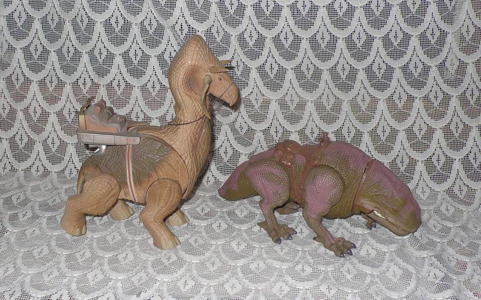 Star Wars -1997 Kenner Ronto Beast & Dewback Action Figure Lot of 2