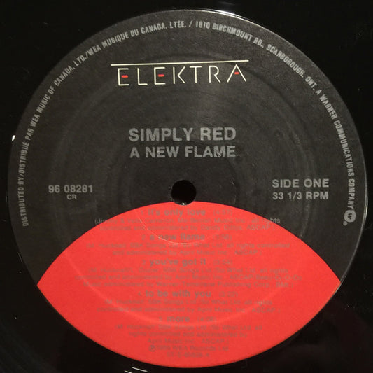 Simply Red: Come To My Aid -  Promotional -1985-Synth-pop ( 12" - 45 RPM Vinyl )