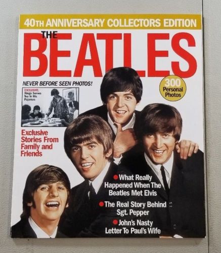 40th ANNIVERSARY The BEATLES COLLECTORS EDITION V23 (used rare magazine)