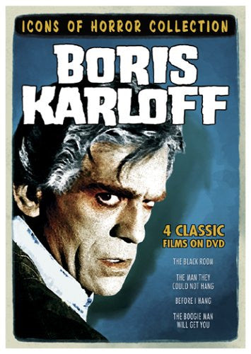 Icons of Horror - Boris Karloff (The Boogie Man Will Get You/The Black Room/The Man They Could Not Hang/Before I Hang) DVD Set