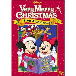 Very Merry Christmas Sing Along Songs DVD -Disney