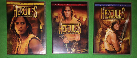 Hercules: Legendary Journeys Seasons 1, 2 and 3 dvd sets ( Mint Used )