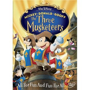 Three Musketeers , The (Walt Disney) (Bilingual) DVD – Retro