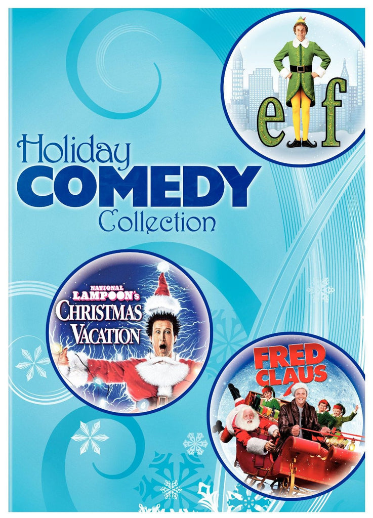 Holiday Comedy Collection / Christmas vacation , Elf , Fred Claus New DVD Set
