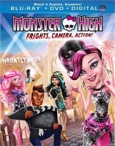 Monster High: Frights, Camera, Action! (Bilingual) [Blu-ray + DVD + UltraViolet]