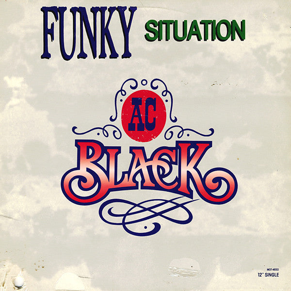AC Black ‎– Funky Situation - 1989-Soft Rock, Pop Rock (vinyl) 12"