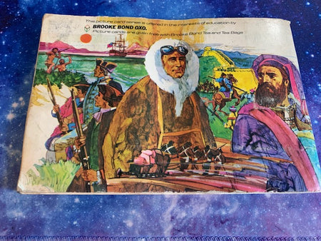 ADVENTURERS and EXPLORERS 1973 BROOKE BOND TEA CARDS AND BOOK – Retro  Revolution Records