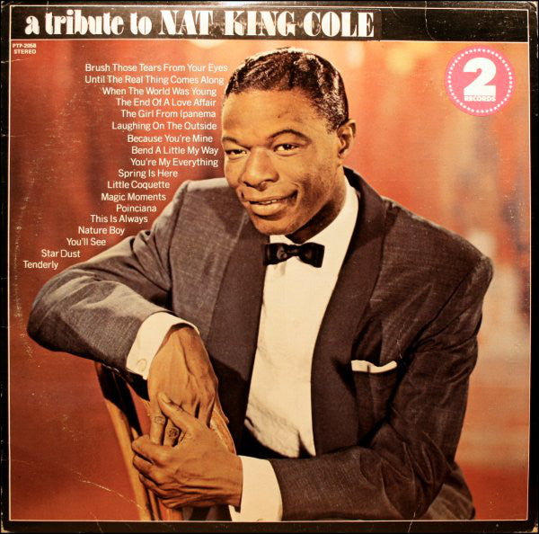 Nat King Cole ‎– A Tribute To Nat King Cole - 2 lps - 1973- Jazz (vinyl)