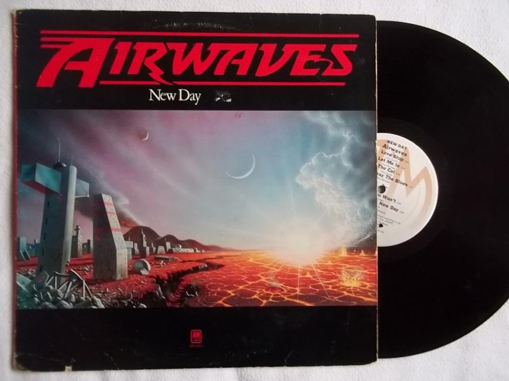 Airwaves ‎– New Day -1978 Rock (vinyl)