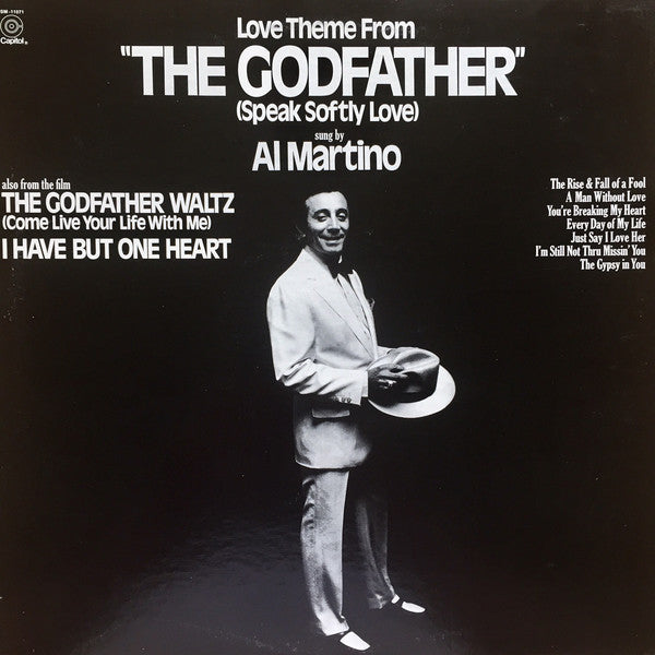 Al Martino ‎– Love Theme From The Godfather - 1972-Jazz, Pop , Vocal, Easy Listening  (Vinyl )