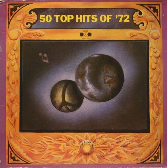 Alan Caddy Orchestra & Singers ‎– 50 Top Hits Of '72 - 3 lp set - 1972 Pop Rock (vinyl)