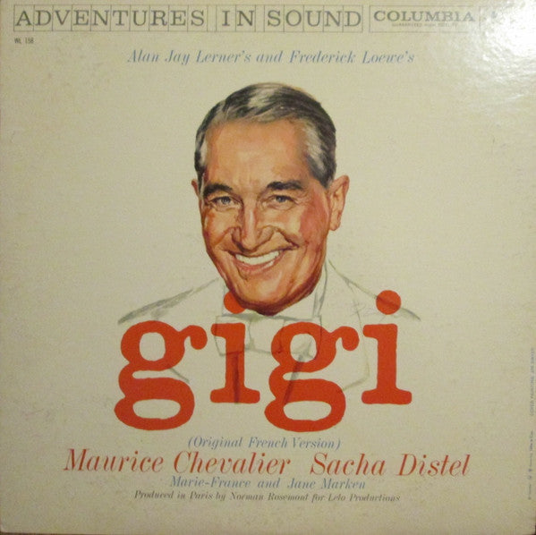 Alan Jay Lerner And Frederick Loewe – Gigi (Original French Version) -1958-Soundtrack, Score, Musical (Vinyl)