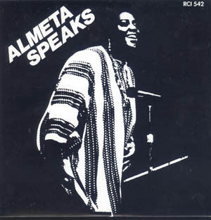 Almeta Speaks ‎– Almeta Speaks -1982 -  Jazz, Blues (vinyl)