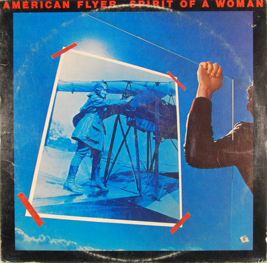 American Flyer ‎– Spirit Of A Woman -1977-Country Rock (Clearance Vinyl )definite marks