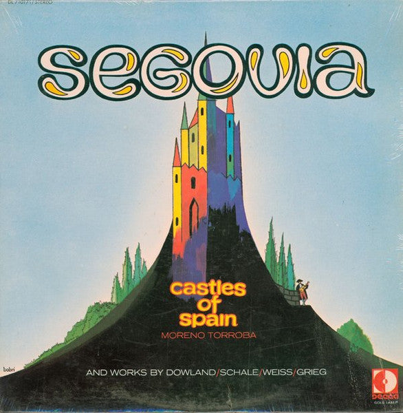 Andrés Segovia – Castles Of Spain - 1970 Classical Guitar (Vinyl)
