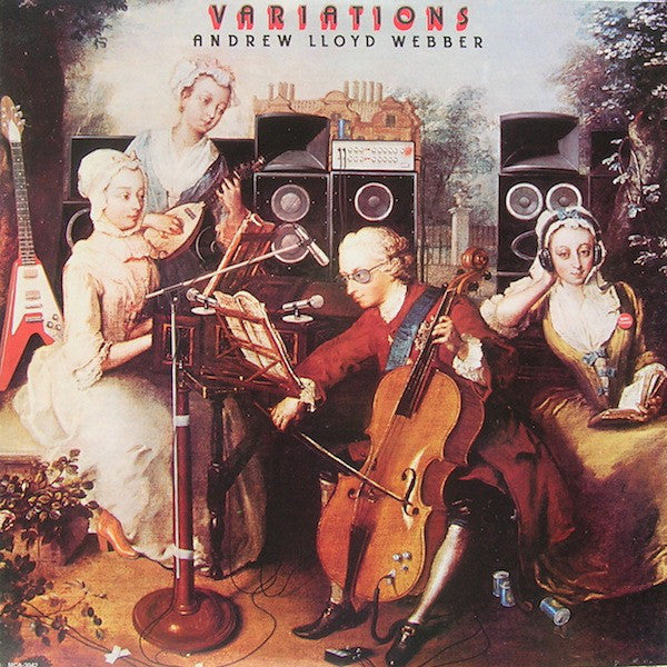 Andrew Lloyd Webber ‎– Variations - 1978-Modern Classical, Symphonic Rock (vinyl) w promo single