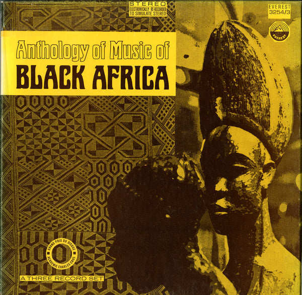 Anthology Of Music Of Black Africa - 3 lp set - 1969-Folk, World, & Country Style: African ( very rare vinyl set)