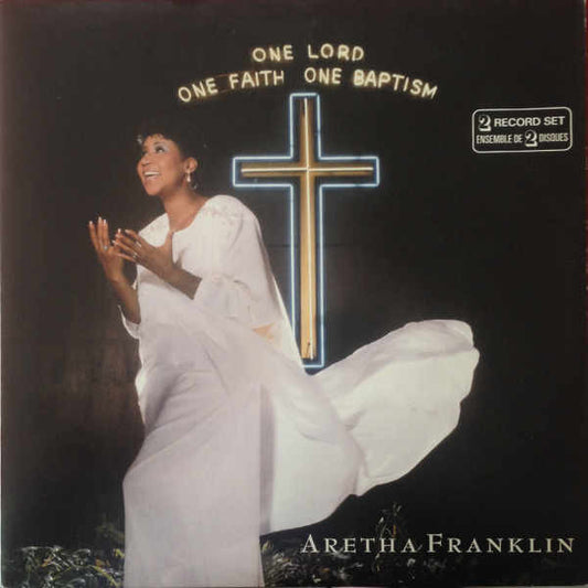 Products Aretha Franklin ‎– One Lord, One Faith, One Baptism - 2 lp set- 1987 - Funk , Soul , Gospel (vinyl) SEALED COPY !