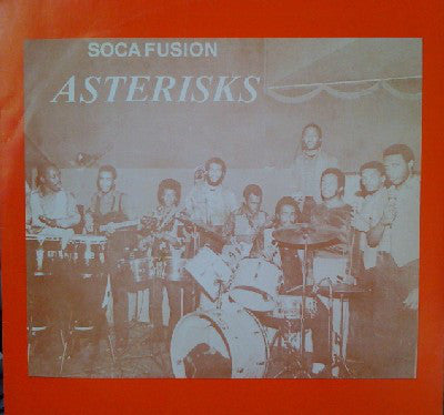 Asterisks ‎– Soca Fusion -1984- Reggae Soca ( vinyl ) Barbados