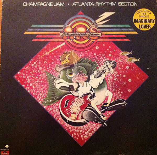 Atlanta Rhythm Section ‎– Champagne Jam -1978 - Southern Rock (clearance vinyl) NO COVER