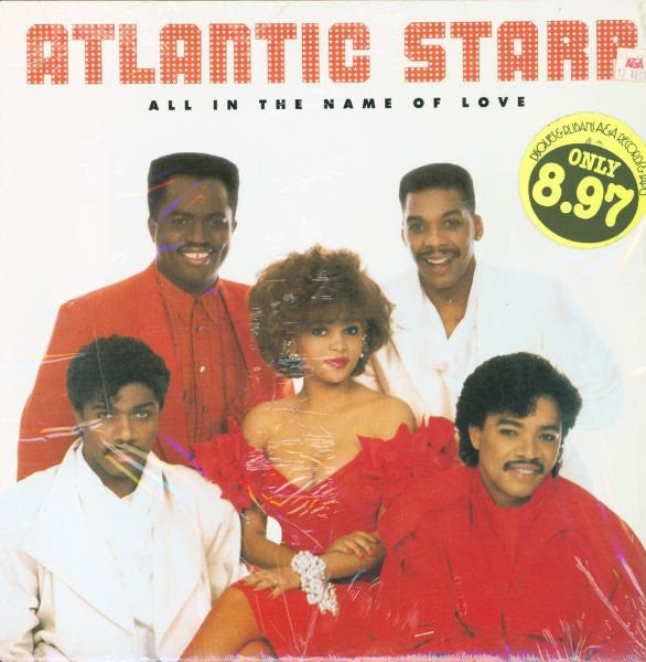 Atlantic Starr ‎– All In The Name Of Love -1987 - Electronic, Funk / Soul (vinyl)