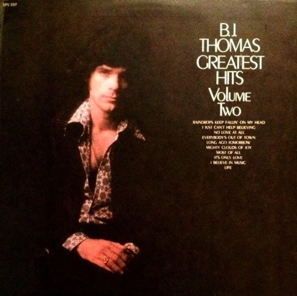B.J. Thomas ‎– Greatest Hits Volume Two -1971-  Easy Listening, Vocal (vinyl)