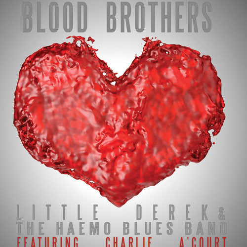 BLOOD BROTHERS by Little Derek and featuring Charlie A'Court (Used CD) Signed