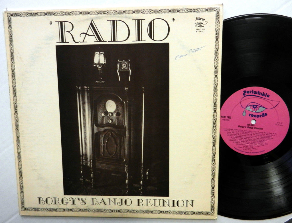 BORGY'S BANJO REUNION Radio LP -1973 (Vinyl)