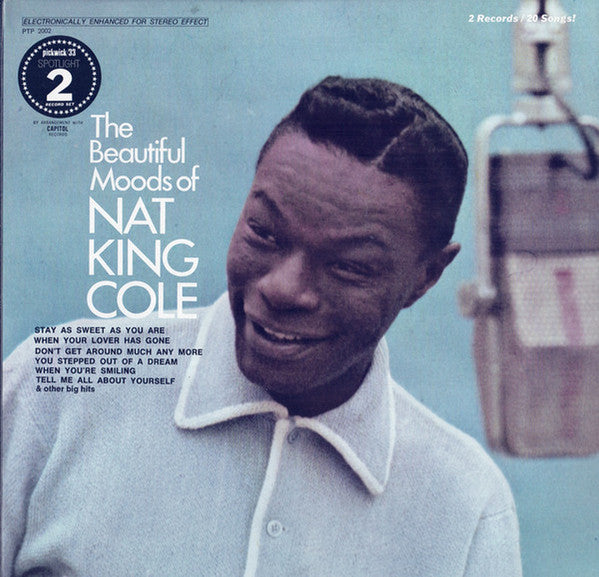Nat King Cole ‎– The Beautiful Moods Of Nat King Cole - 2 lps- Big Band, Swing (vinyl)