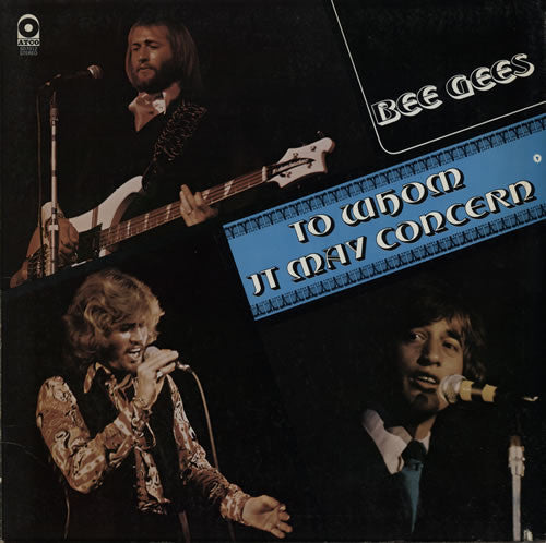 Bee Gees ‎– To Whom It May Concern -1972- Pop (vinyl)