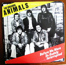 Original Animals ‎, The  – Before We Were So Rudely Interrupted -1977- Rock, Blues (vinyl)