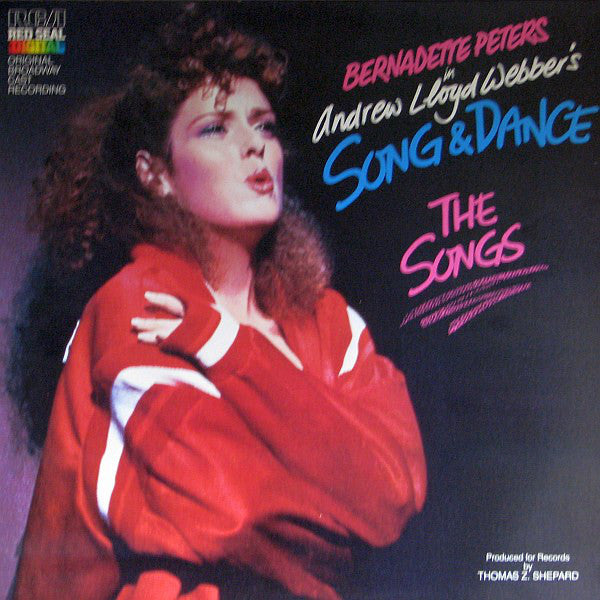 Bernadette Peters ‎– Song & Dance -1985 Stage & Screen Musical (vinyl)