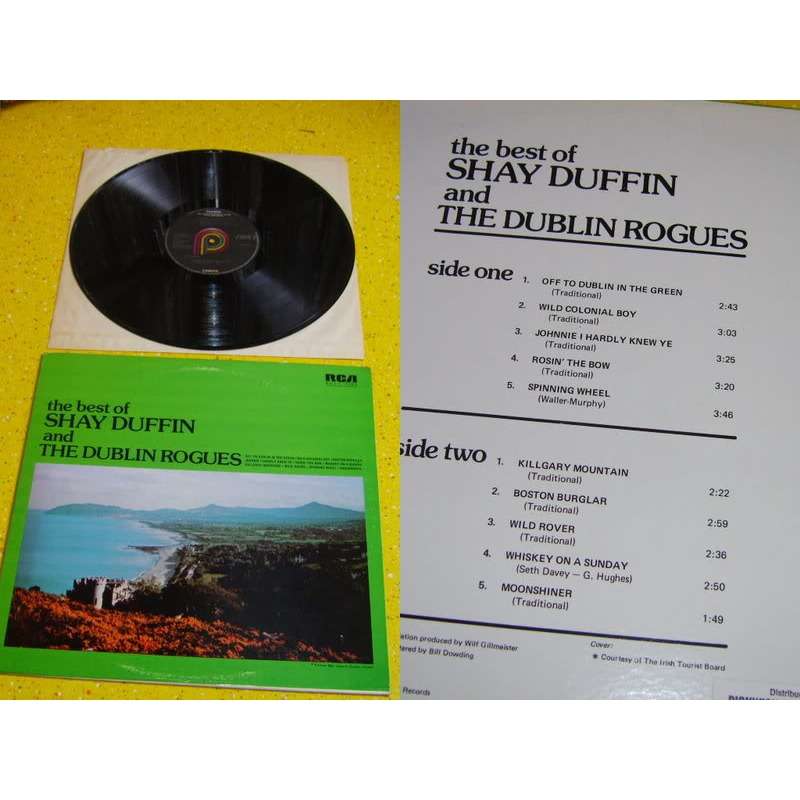 Shay Duffin and The Dublin Rogues ‎– The Best Of Shay Duffin And The Dublin Rogues - 1973- Folk, Maritime (Rare Vinyl)