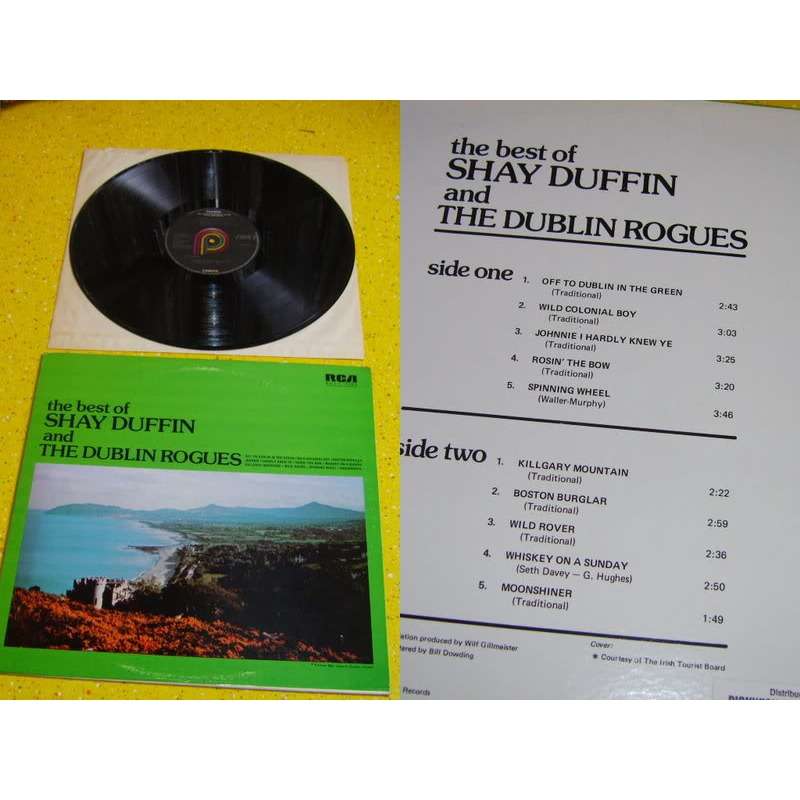 Shay Duffin and The Dublin Rogues ‎– The Best Of Shay Duffin And The Dublin Rogues - 1973- Folk, Maritime (Rare Vinyl)