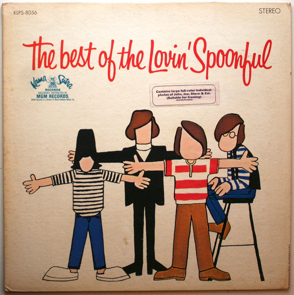 Lovin' Spoonful ‎– The Best Of The Lovin' Spoonful -1967 - Rock Pop (vinyl)