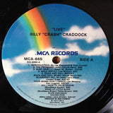 Billy 'Crash' Craddock ‎– Live! - 1980-Rock, Folk, World, & Country Style: Country, Country Rock (Vinyl)