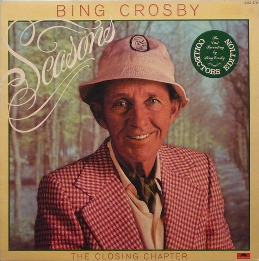 Bing Crosby – Seasons - 1977--Big Band, Easy Listening , Jazz (vinyl)