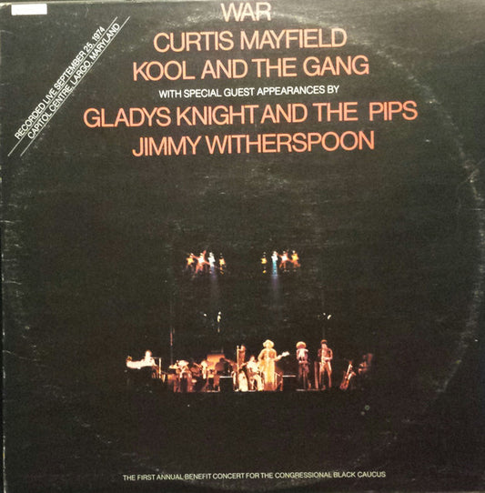 The Black Caucus Concert - The First Annual Benefit Concert For The Congressional Black Caucus - 1975- Soul-Jazz, Rhythm & Blues (vinyl) NOTE CONDITION