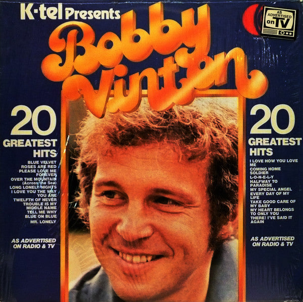 Bobby Vinton ‎– 20 Greatest Hits -1976- pop (vinyl)