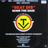 Bomb The Bass ‎– Beat Dis - 1988-Electronic, Hip Hop , Breaks ( Vinyl, 12", 33 ⅓ RPM  )