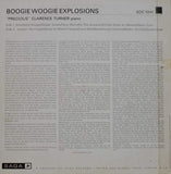 "Precious" Clarence Turner ‎– Boogie Woogie Explosions -1967-  Piano Blues, Boogie Woogie (UK Import Vinyl)